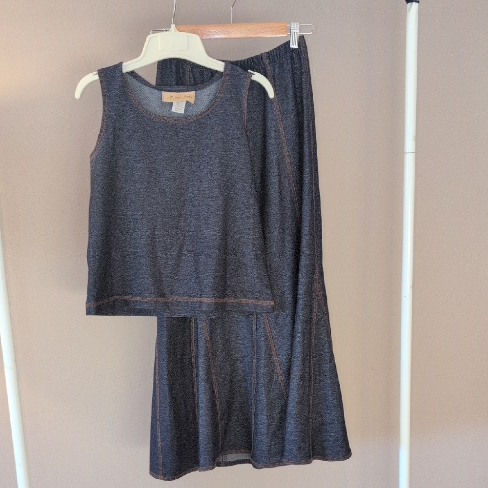 Vintage Two-piece Set, New Frontier, Size Small